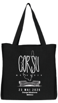 TOTE BAG NOIR CORSU MEZU MEZU